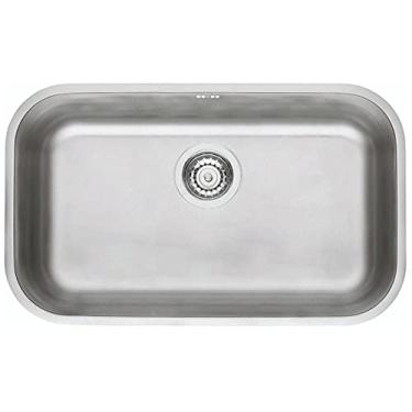 Imagem de Cuba de embutir Tramontina Lavínia 56 BL em Aço Inox Escovado 56x34 cm