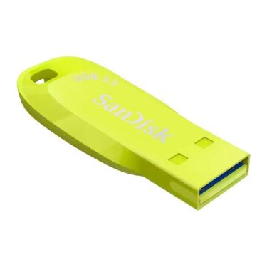 Imagem de Pendrive Sandisk Z410 Ultra Shift 128GB USB 3.2 Amarelo