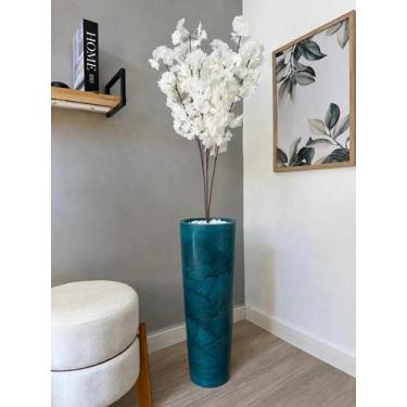 Imagem de Flor Cerejeira Planta Artificial Com Vaso Grande Premium - - PLANDEC