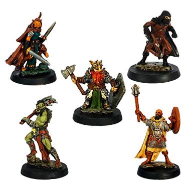 Imagem de Kit do Aventureiro I - Miniaturas com pintura para RPG