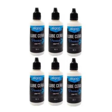 Imagem de Óleo Lubrificante Algoo Lube Cera Premium Ptfe 60Ml (6 Unid)