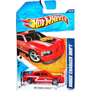 Imagem de Hot Wheels HW Main Street '11 Dodge Charger Drift Diecast Car