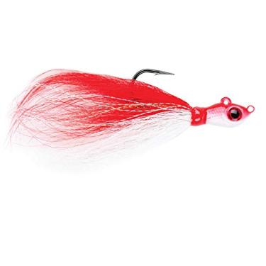 Imagem de Mustad Big Eye Bucktail 85 g - Vermelho/Branco