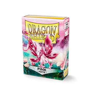 Imagem de Arcane Tinman Sleeves: Dragon Shield Matte Pink (60), One Size