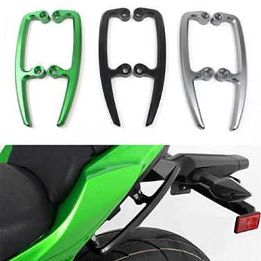 Imagem de FINMOKAL Para Kawasaki Z650 2017 2018 2019 Banco do Passageiro Traseiro Alça Barra de Apoio