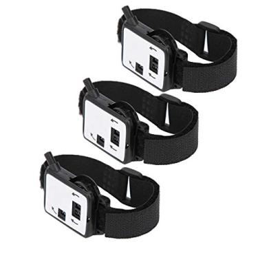 Imagem de Contador de tiro de golfe, 3 peças mini pulseira contador de pontuação de golfes de golfe indicador de mostrador manual golfistas marcador de pulso contador de golfe para campo de golfe