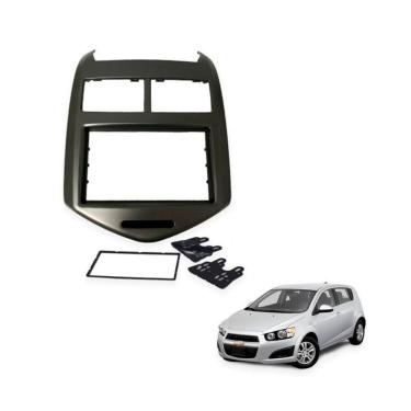 Imagem de Moldura 2 Din GM Sonic 2013 Em diante 4078 Fiamon