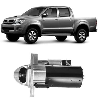 Imagem de Motor Partida Arranque Toyota Hilux 2005 A 2011 Bosch