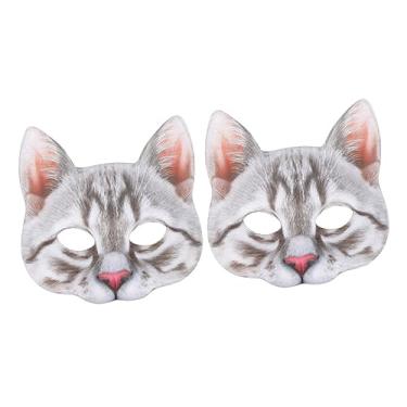 Ipetboom 10 Pcs Decoração De Simples Máscara De Cosplay De Gato