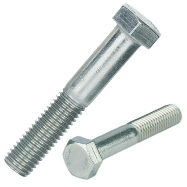 Imagem de Parafuso Sextavado Rp M24 X 130Mm Zinco Branco - 20Pçs