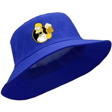 Imagem de Boné Chapéu Unissex Cata Ovo Homer Simpsons Cerveja Bucket Hat Varias