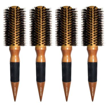 Imagem de 4UN Escova Térmica Metálica M+ 55MM Top Gold Marco Boni