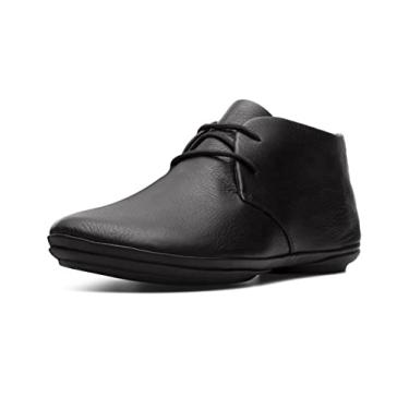 Imagem de Camper Bota feminina no tornozelo direito, preta, 38, Preto, 36