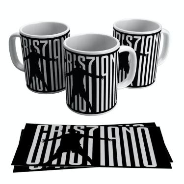Imagem de Caneca Cristiano Ronaldo Juventus Craque 325ml