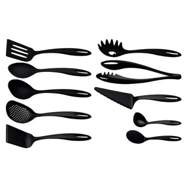 Imagem de Jogo de Utensílios Tramontina Ability em Nylon Preto 10 Peças