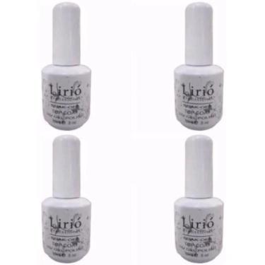 Imagem de Kit 4 Ultra Selante Top Coat Lirió Porcelana Gel Finalizador