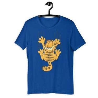 Imagem de Camiseta Blusa Feminina - Gato Garfield-Feminino