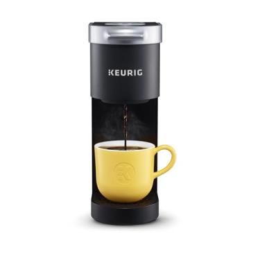 Imagem de Café da Keurig K-Mini, cafeteira de capa K-Cup, 6 a 12 onças. Tamanhos de cerveja, preto