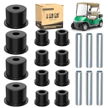 Imagem de 10L0L Kit completo de buchas de mola traseira para carrinho de golfe elétrico e a gás EZGO RXV 2008 acima