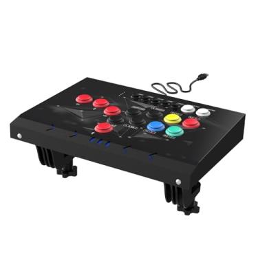 Imagem de DOYO Arcade Fight Stick, Arcade Fighting Stick Joystick, Street Fighter Games Controler with Turbo for PS3, Nintendo Switch, PC Windows (7/8/10/11), Android TV Box, Raspberry Pi, NEOGEO Mini