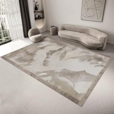 Imagem de Tapete de decoração de quarto Tapetes modernos para sala de estar Decoração de casa Tapete de chão macio Tapete de mesa de centro de escritório, flanela 10,180 x 280 cm 71 x 110 pol.