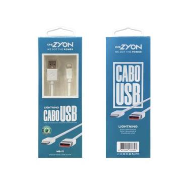 Imagem de Cabo De Dados Lightning Onezyon MB-12 2.4A