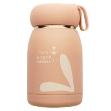 Imagem de Garrafa Térmica Parede Dupla Em Inox Infantil Criança Cores - C3b, Ros