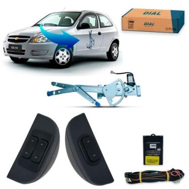 Imagem de Kit Vidro Eletrico Celta 2p  2016 Inteligente - Dial