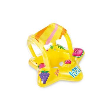 Imagem de Bote Infantil Estrela INTEX Frutas Baby Boia Piscinas
