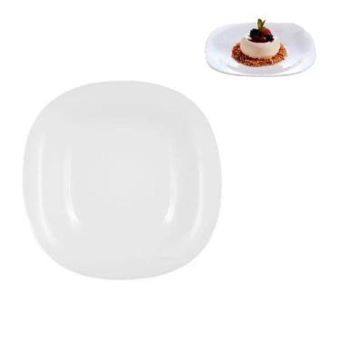 Imagem de Prato Quadrado Raso em Melamina 18cm Sobremesas - Chinatown