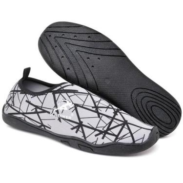 Imagem de Sapatilha Esportiva Náutica Neoprene Caminhada Corrida Pesca Surf Skat