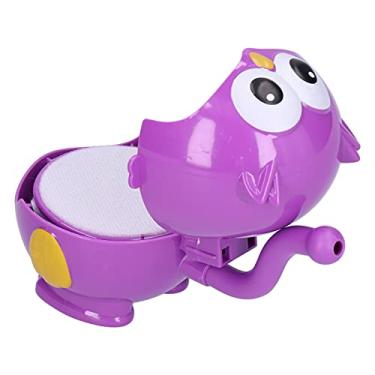 Imagem de Brinquedo de banho infantil, desenho animado de aparência fofa Brinquedo de banho infantil saudável para casa((Roxa))