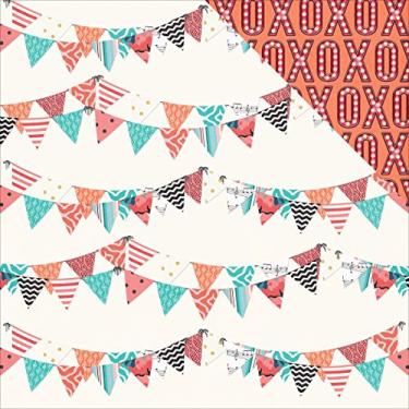 Imagem de Photo Play Paper LG2032 25 folhas XOXO Like a Girl cartolina dupla face, 30,48 cm x 30,48 cm, multicolorido