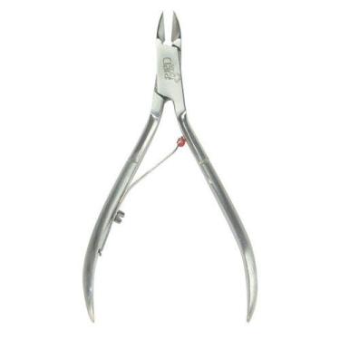 Imagem de Alicate Em Inox Autoclavável Com Ponta 10mm Para Cutícula - Santa Clar