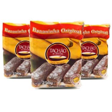 Imagem de Bananinha Tachão De Ubatuba 250G - 3 Unidades, Banana, 30g