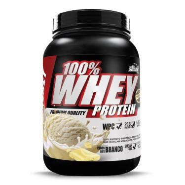 Imagem de 100% Whey Protein Shark Pro sabor Chocolate 900g