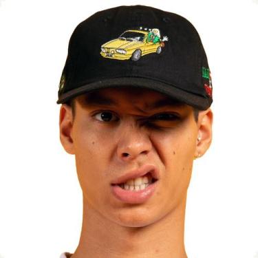 Imagem de Boné Vextor x Mamonas Dat Hat Brasília Amarela, Preto, Unico