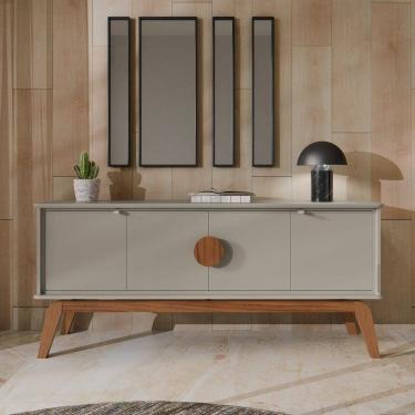 Imagem de Buffet Aparador Paris 4 Portas 168cm Gianduia/Marrom