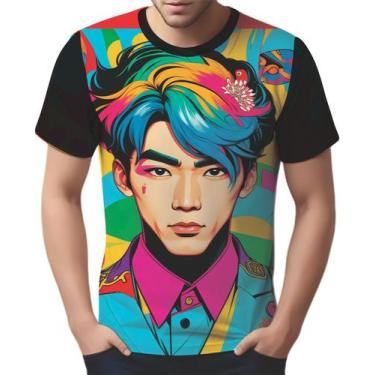 Imagem de Camisa Camiseta Tshirt K-pop Moda Coreana Pop Art Ásia 13 - Enjoy Shop