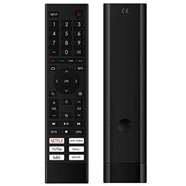 Imagem de Controle remoto de voz de substituição ERF3Z80H adequado para Hisense LED Smart Android TV 43A4H 40A4H ‎32A4FH ‎32A4H 43A4H
