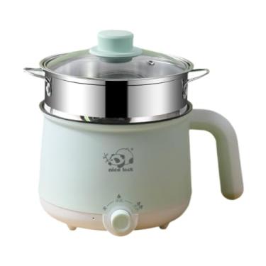 Imagem de Generic Multifuncional Mini Cooker Pot Panela de Cozinha Portátil com Alça Macarrão Cooker para Bife Ovos Massas Bolinho Mingau, Vaporizador de aço