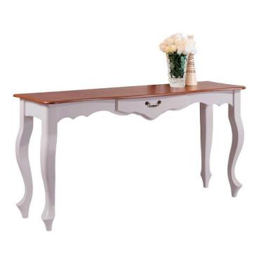 Imagem de Aparador de Sala 136cm com Pés Luis XV e 1 Gaveta 70811 Linz Móveis, O