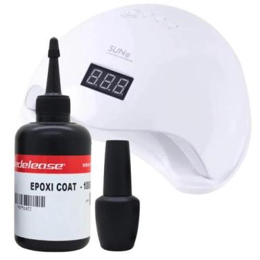 Imagem de Kit Cabine de Luz Led/uv 48w  Epoxi Coat de Cura UV - Redelease