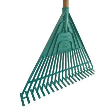 Imagem de Vassoura De Jardim Dupla Face 20 Dentes Rastelo  - Verdeal