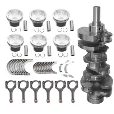 Imagem de INGKAN Kit de reconstrução de motor G6DH 3.3 serve para Hyundai Azera/Santa Fe, Kia Cadenza/Sedona/Sorento 3.3 3.5 V6 DOHC OE G6DH 623R63CA0A 23110-3CFA0 23110-3L100 623R6-3CA00 23510 -3L100
