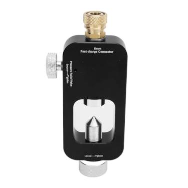 Imagem de Liga de alumínio de aço inoxidável Premium Universal 8mm Interface para Mergulho Cilindro De Oxigênio Recarga Compacto Portátil Equipamento De Mergulho