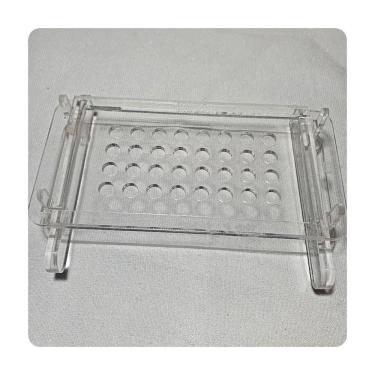 Imagem de Encapsuladora Nº 00 32 Furos Em Acrílico Para Pó E Líquido
