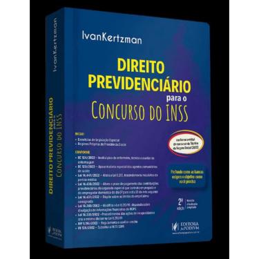 Imagem de Direito Previdenciário Para O Concurso Do inss - 2ª Edição (2022)