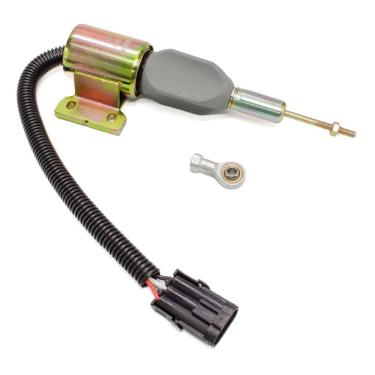 Imagem de Válvula Solenoide De Parada Trator W20E W20 RG170 FG160 FG200 24V Cambão 3 Pinos - gauss - GS22018