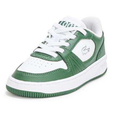 Imagem de Lacoste Tênis unissex para bebês L001, Azul Niágara/Azul azurina/Estuário/Alfeneiro/Preto/Bordeaux/Vermelho/Citrus/Primula, 22